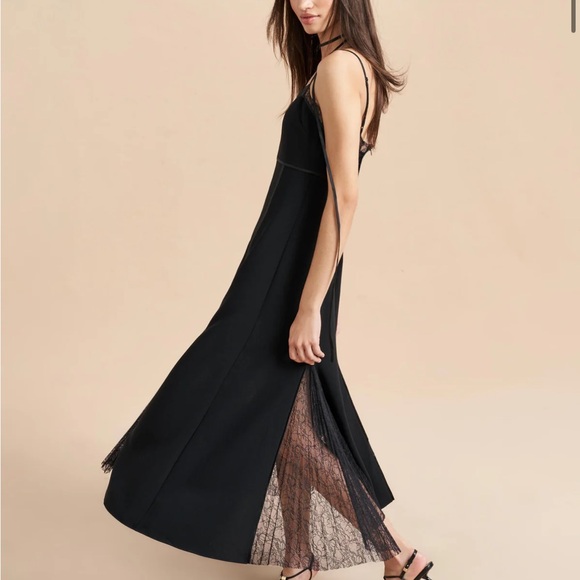 La Ligne Nora Dress in Black in size 0 - Picture 2 of 12
